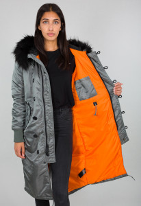 ALPHA INDUSTRIES L FISHTAIL Z JAKNA