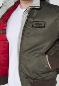 ALPHA INDUSTRIES 183110  MA1 DTEC JAKNA REP GREY