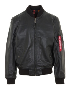 ALPHA INDUSTRIES  MA1 KOZNA JAKNA BLK
