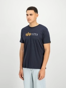 ALPHA INDUSTRIES MAJICA LABELT RBLUE