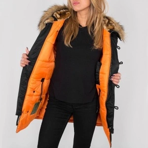 ALPHA INDUSTRIES N3B VF59 W JAKNA BLACK
