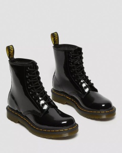 DR. MARTENS 1460 CIZME PATENT LAMPER BLK