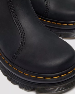 DR. MARTENS 42662001 ZEBZAG RIGEER CIZME BLACK