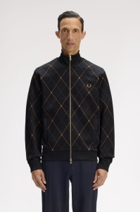 FRED PERRY ANGYLE TRACK JAKNA BLACK