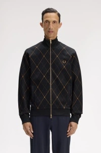 FRED PERRY ANGYLE TRACK JAKNA BLACK
