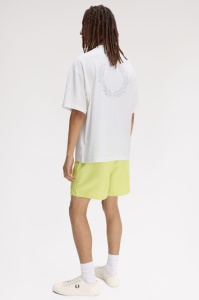 FRED PERRY M2474 129 BPRINT MAJICA SWHITE