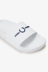 FRED PERRY BRANDED PAPUČE WHTN