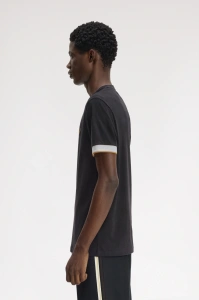 FRED PERRY M2396 R88 CUFT MAJICA BLACK