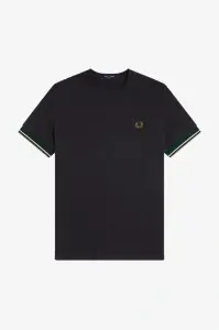 FRED PERRY M2396 102 CUFT MAJICA BLACK