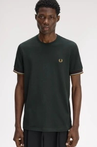 FRED PERRY CUFT MAJICA NGREEN