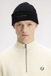 FRED PERRY C3300 13C GRAPHIC KAPA BLKLWGREE