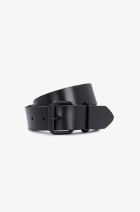 FRED PERRY BT8411 102 KAIŠ KOŽNI BLACK