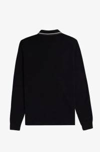 FRED PERRY M3636 W54 LONG MAJICA BLKELWG