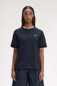 FRED PERRY G2191 608 PIQUE Ž MAJICA NAVY