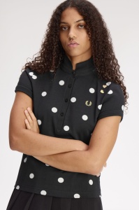 FRED PERRY SG3104 102 POLKA DOT MAJICA BLACK