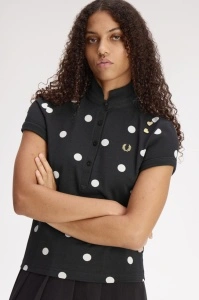 FRED PERRY SG3104 102 POLKA DOT MAJICA BLACK