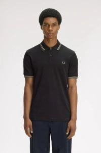 FRED PERRY M3600 06C POLO MAJICA BLKOLWG