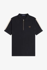 FRED PERRY TAPE POLO MAJICA BLACK