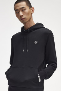 FRED PERRY M2643 102 TIPPED DUKS KAP BLK