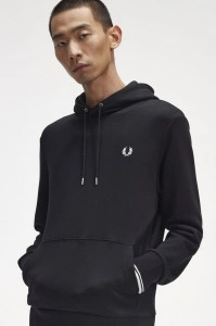 FRED PERRY M2643 102 TIPPED DUKS KAP BLK