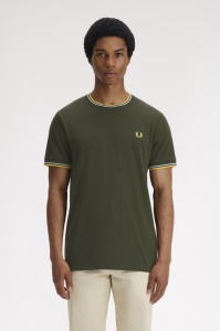 FRED PERRY M1588 05B TWIN MAJICA HGREENLL