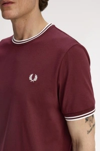 FRED PERRY M1588 64A TWIN MAJICA OXBLOODE