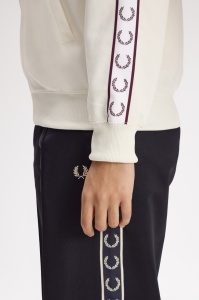 FRED PERRY J1106 170 Ž TAPED JAKNA ECRU