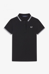FRED PERRY G3600 350 ZENSKA POLO MAJICA BLKWW