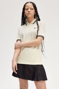 FRED PERRY G3600 X73 ZENSKA POLO MAJICA ECRU
