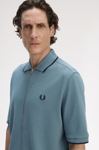 FRED PERRY M1763 Z20 ZIP POLO MAJICA