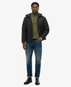 SUPERDRY M5012339A_02A FIJILITE JAKNA BLACK