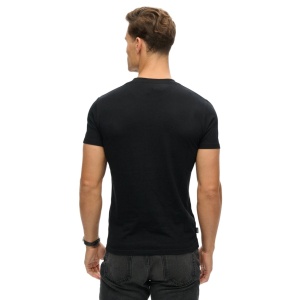 SUPERDRY M1011245A AOC MAJICA CRNAOR