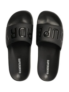 SUPERDRY MF310291A 02A MUŠKE PAPUČE BLK
