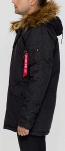 ALPHA INDUSTRIES 193128 03 EXPLORER JAKNA BLACK