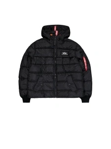 ALPHA INDUSTRIES 118113 03 HOODED PUFFER JAKNA