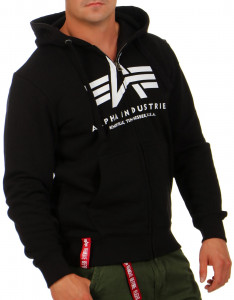 ALPHA INDUSTRIES 178325 03 M DUKS ZIP KAP BLK