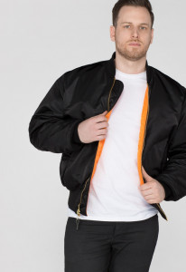 ALPHA INDUSTRIES MA1 JAKNA BLACK