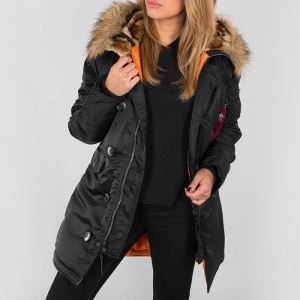 ALPHA INDUSTRIES 113007 03 N3B VF59 W JAKNA BLACK