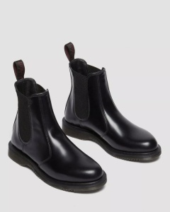 DR. MARTENS 32217001 FLORA CIZME BLACK