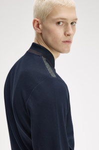 FRED PERRY J3309 608 BOMBER JAKNA NAVY