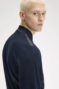 FRED PERRY J3309 608 BOMBER JAKNA NAVY