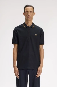 FRED PERRY CREPE POLOZIP MAJICA