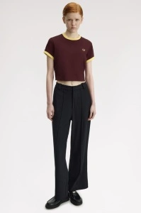 FRED PERRY G9163 597 CROPPED MAJICA OXBL
