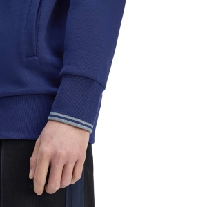 FRED PERRY J1327 143 DUKS ZIP FRENCH NAVY