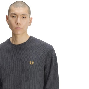 FRED PERRY K2318 297 DŽEMPER AGREY