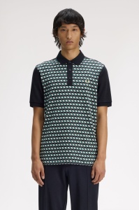 FRED PERRY M2454 102 GEOMETRIC POLO MAJICA