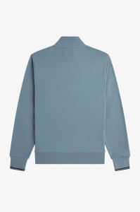FRED PERRY M3574 Z56 HALF ZIP DUKS BLUE