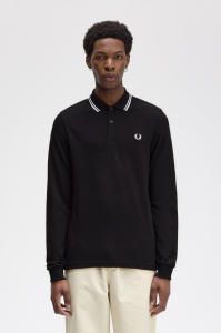FRED PERRY M3636 350 LONG MAJICA BLKWW