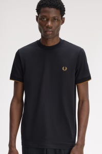FRED PERRY M3438 102 MESH MAJICA BLACK