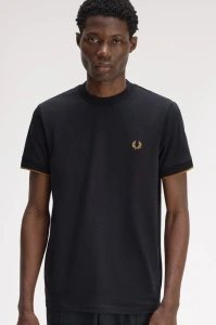 FRED PERRY M3438 102 MESH MAJICA BLACK